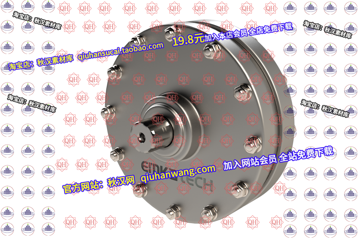 Planetary gear concept行星齿轮传动3D数模图纸 Solidworks设计